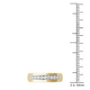 GIA Certified 1/4 Ctw Natural Diamonds D-E Color VS-I1 Clarity Wedding Band Mens Ring 14K White and Yellow Gold