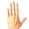 14K White Gold Diamond Halo Engagement Ring (3/4 Ctw, IGI USA Certified GH/I1)